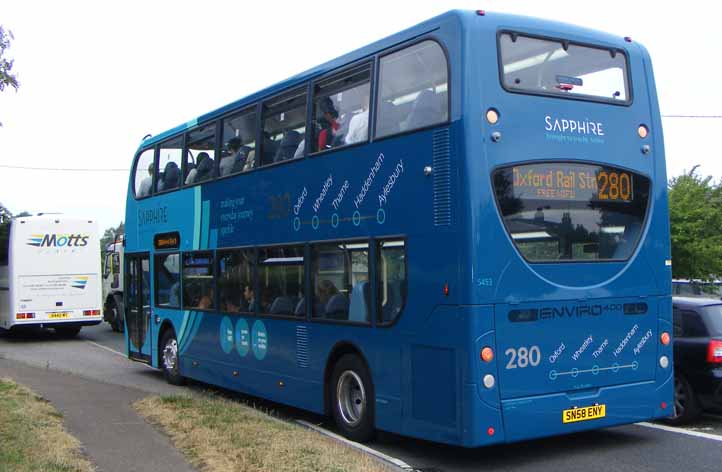 Arriva Shires ADL Enviro400 Sapphire 5453